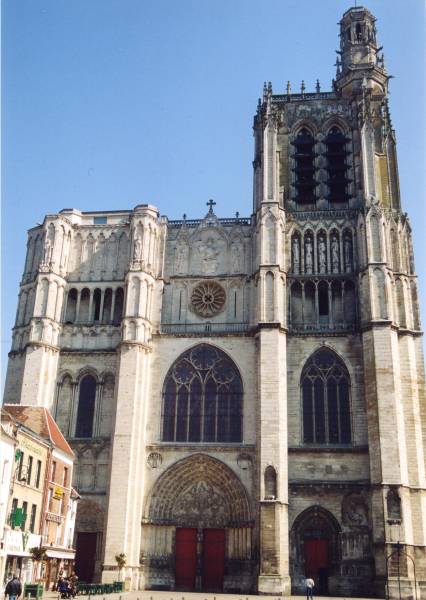 Cathédrale Saint-Etienne de SensFaçade occidentale 
