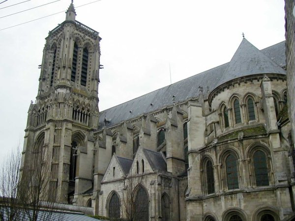 Cathédrale de Soissons.Côté sud 