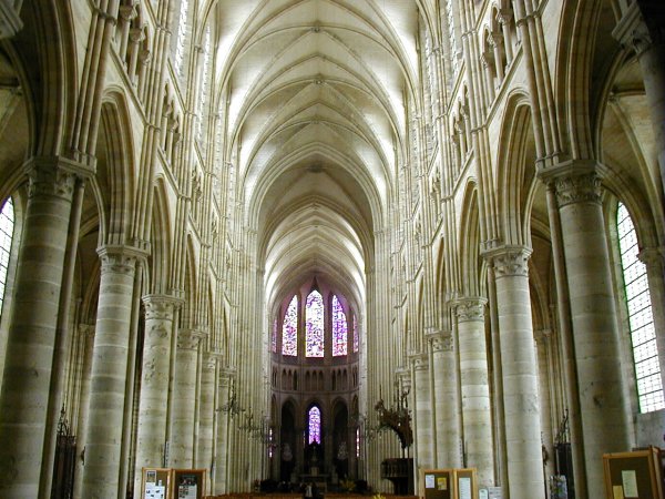 Cathédrale de Soissons.Nef 