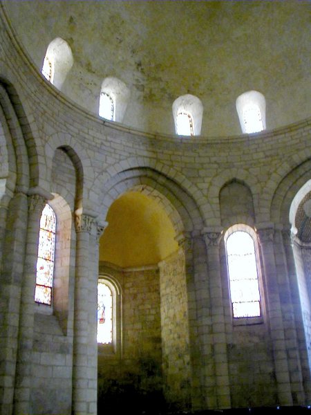 Abbatiale Sainte-Marie de Souillac.Elévation de l'abside 