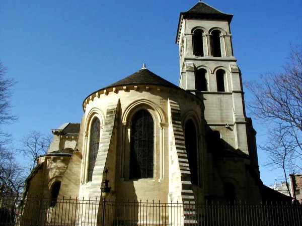 Eglise Saint-Pierre-de-Montmartre.Chevet 