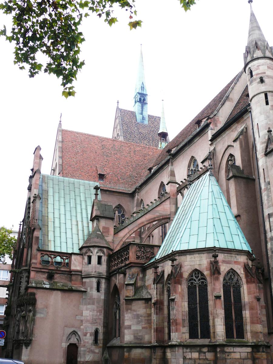 Strasbourg - Eglise luthérienne Saint-Pierre-le-Jeune - Chevet 