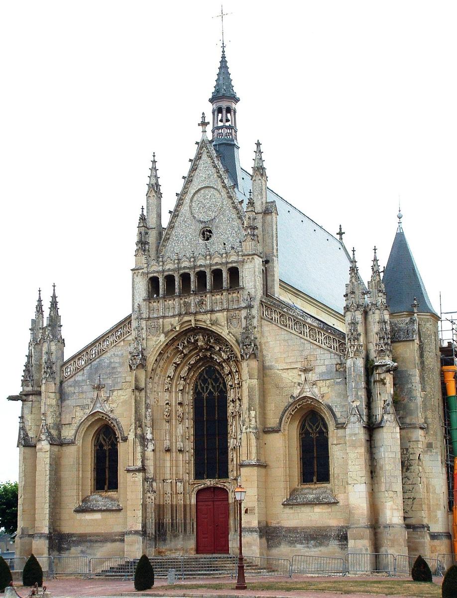 Thouars - Chapelle Notre-Dame - Façade 