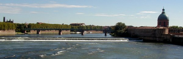 Pont Saint-Pierre, Toulouse.Hôpital 
