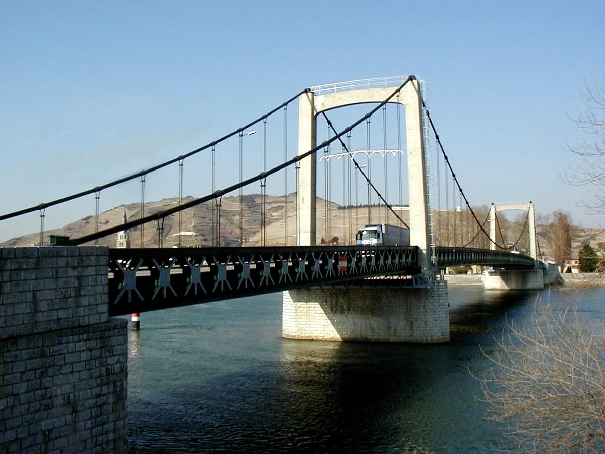 Gustave-Toursier-Brücke, Tournon-sur-Rhône 