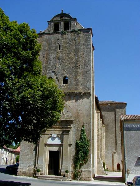 Eglise Saint-Nicolas, Trémolat.Portail 