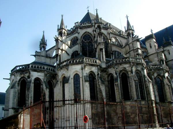 Cathédrale Saint-Pierre-et-Saint-Paul, TroyesChevet 