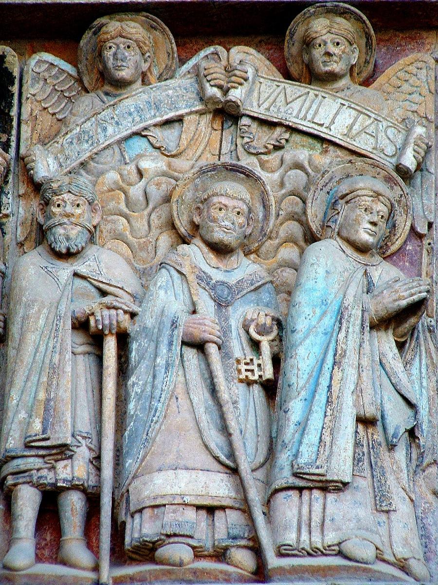 Abbatial de Conques
Tympanum über dem Eingangsportal 