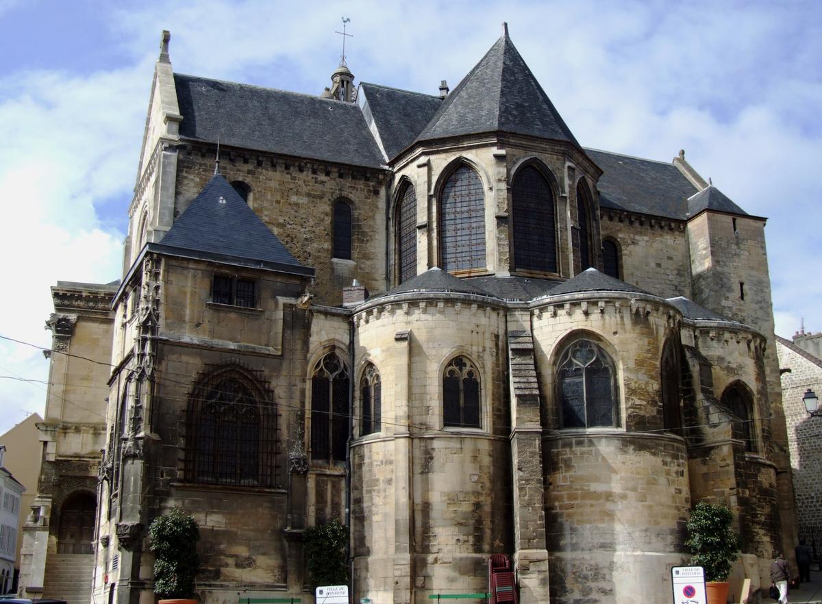 Pontoise - Cathédrale Saint-Maclou - Chevet - Ensemble 