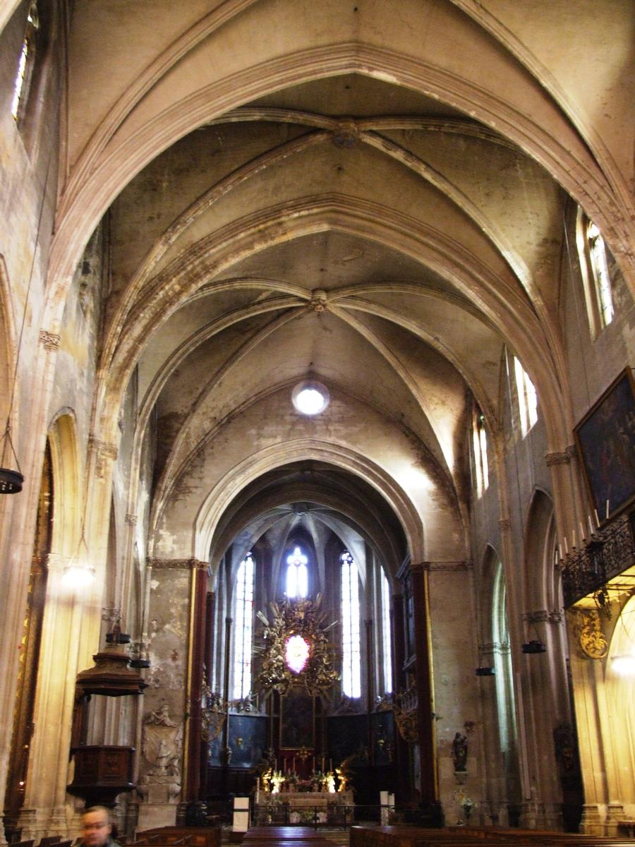 Carpentras - Cathédrale Saint-Siffrein - Nef 