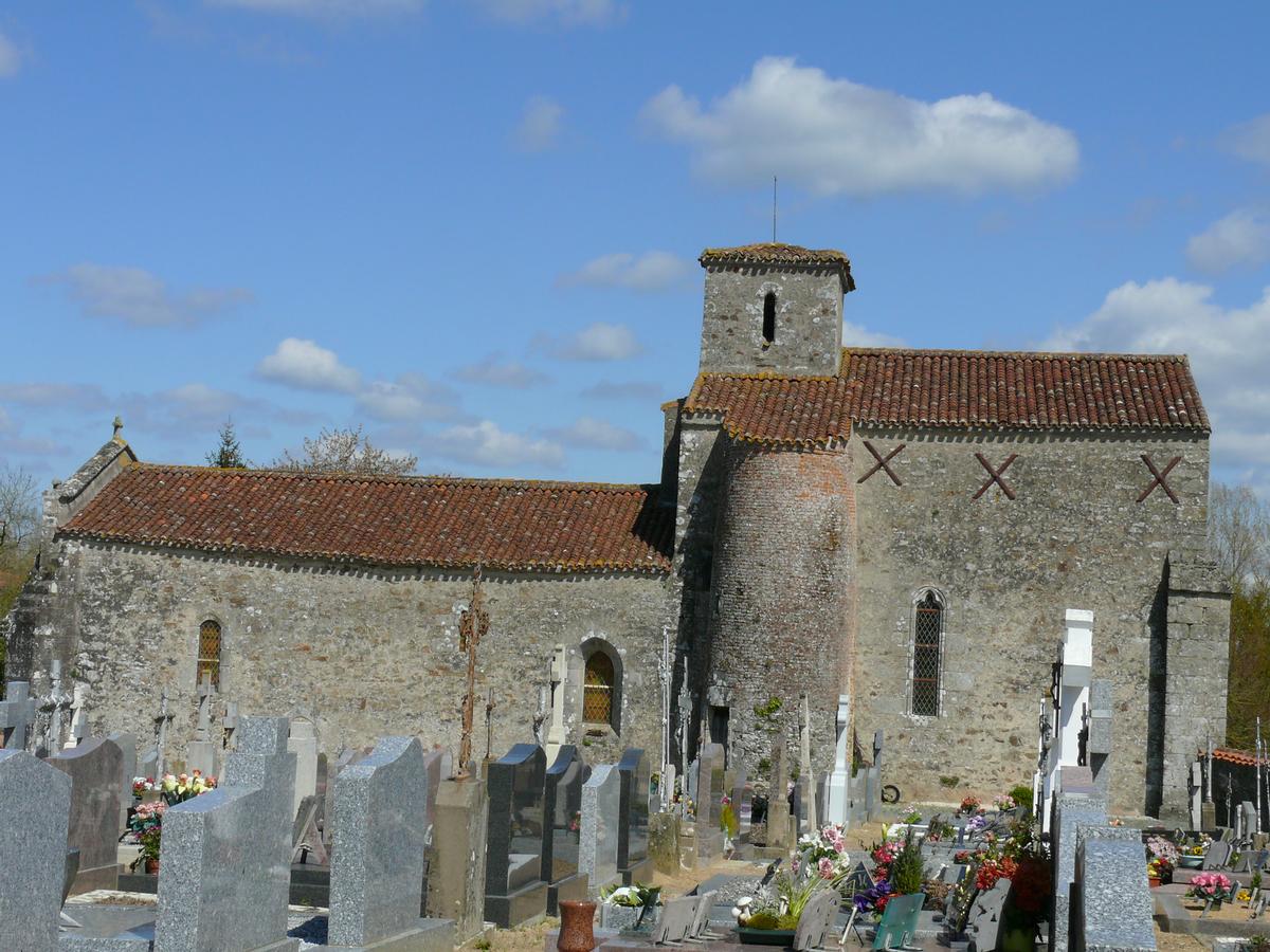 Mesnard-la-Barotière - Ancienne église Saint-Christophe 