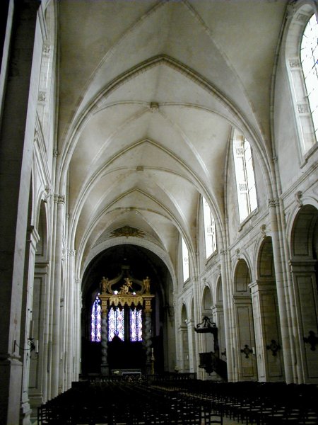 Cathédrale Notre-Dame de Verdun.Nef 