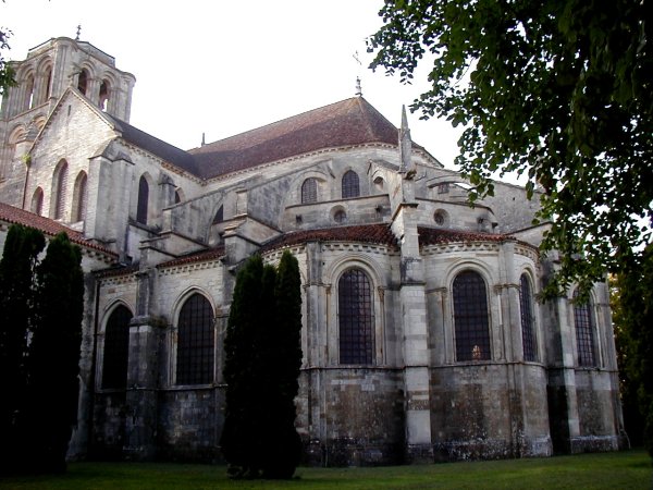 Basilique de la Madeleine à VézelayChevet 