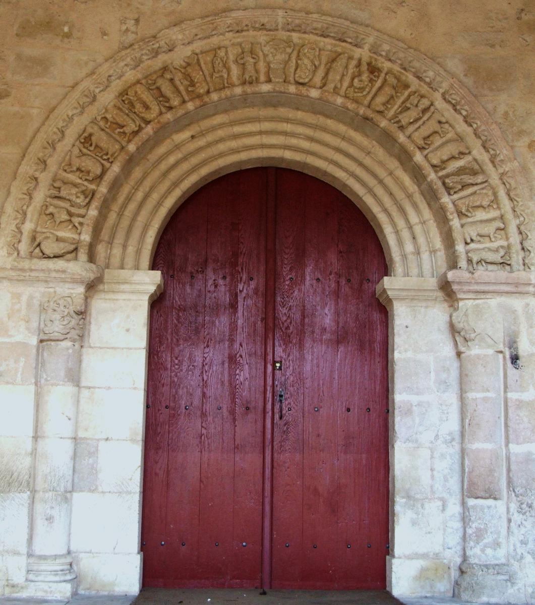 Lusignan - Eglise Notre-Dame-et-Saint-Junien - Portail Nord 