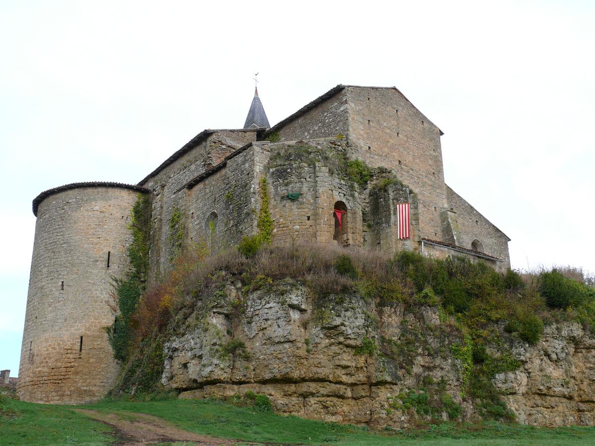Château-Larcher - Eglise Notre-Dame - Chevet 
