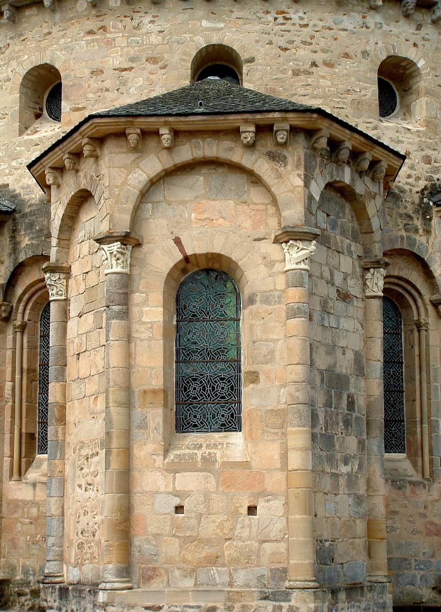 Vigeois (Corrèze) - Ancienne abbatiale Saint-Pierre - Absidiole 