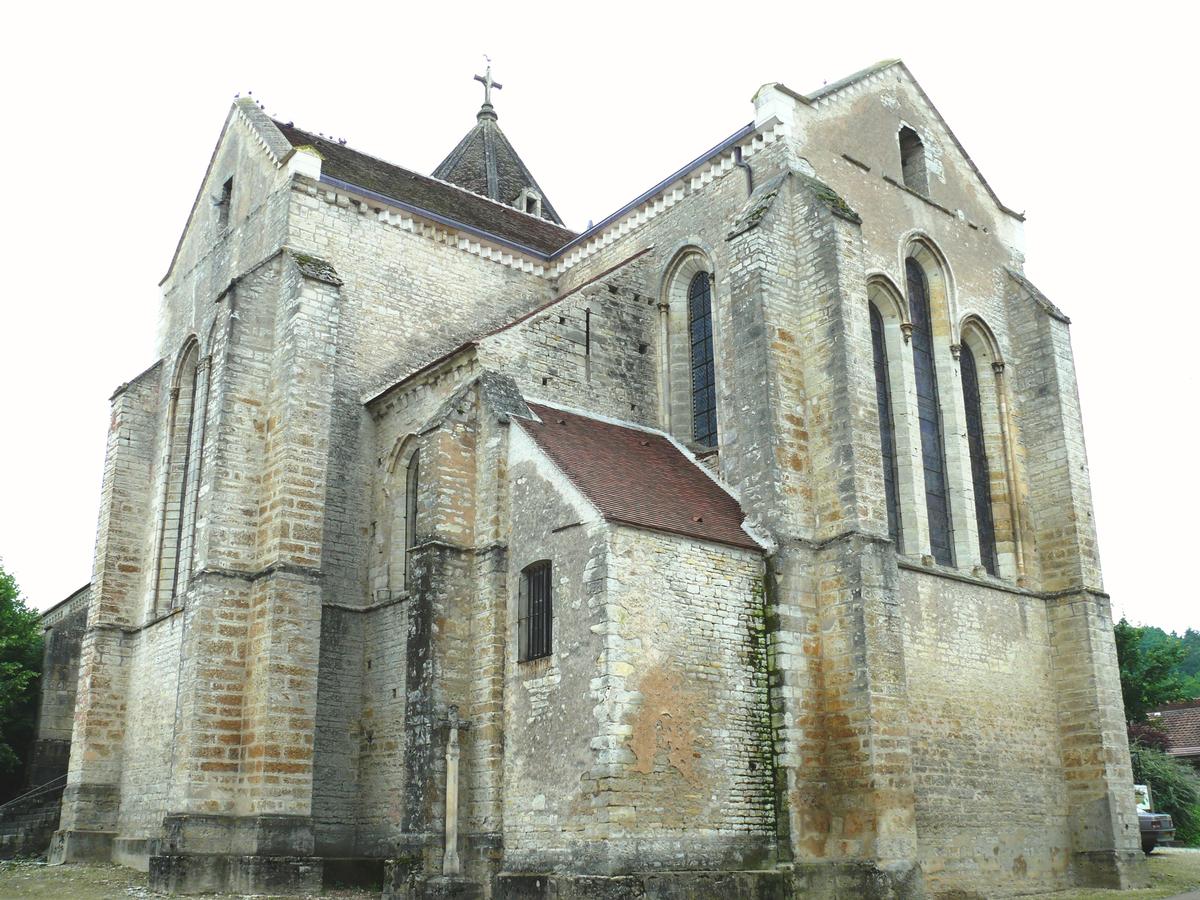 Sacy- Eglise Saint-Jean-Baptiste - Chevet et bras sud du transept 