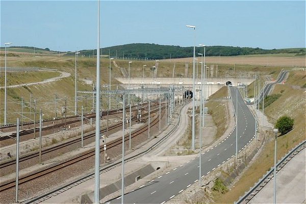 Channel Tunnel Calais Folkestone 1994 Structurae