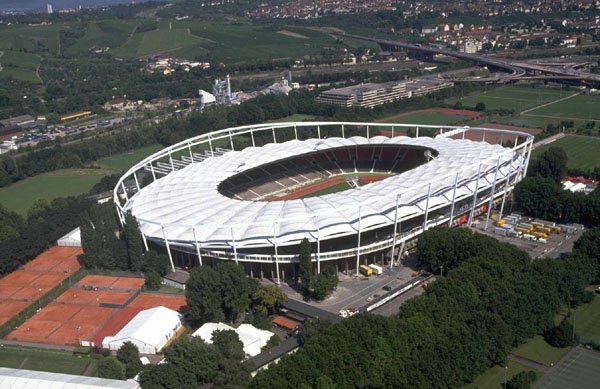 Gottlieb-Daimler-Stadions in Stuttgart 