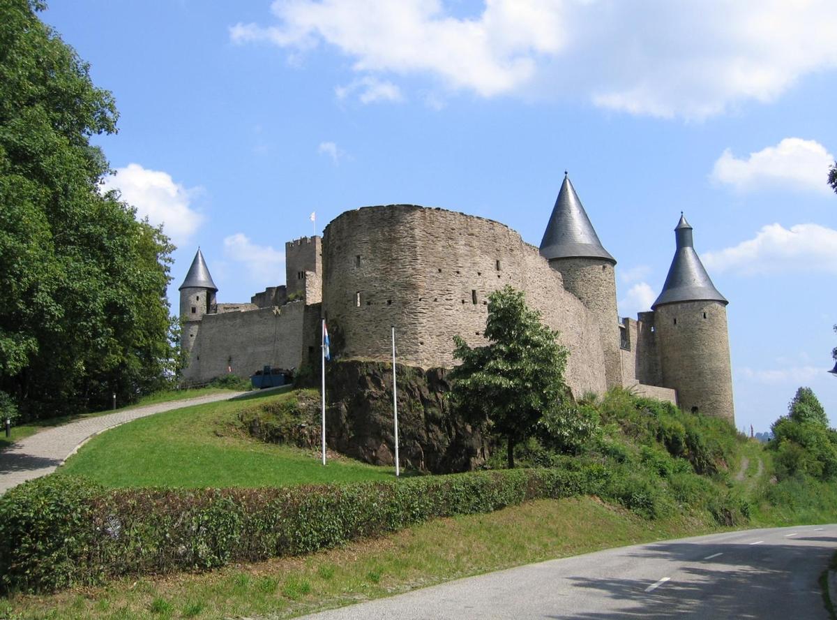 Burg Bourscheid, Luxemburg 