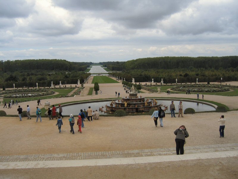 Château de Versaillesles jardins avant les grandes eaux 