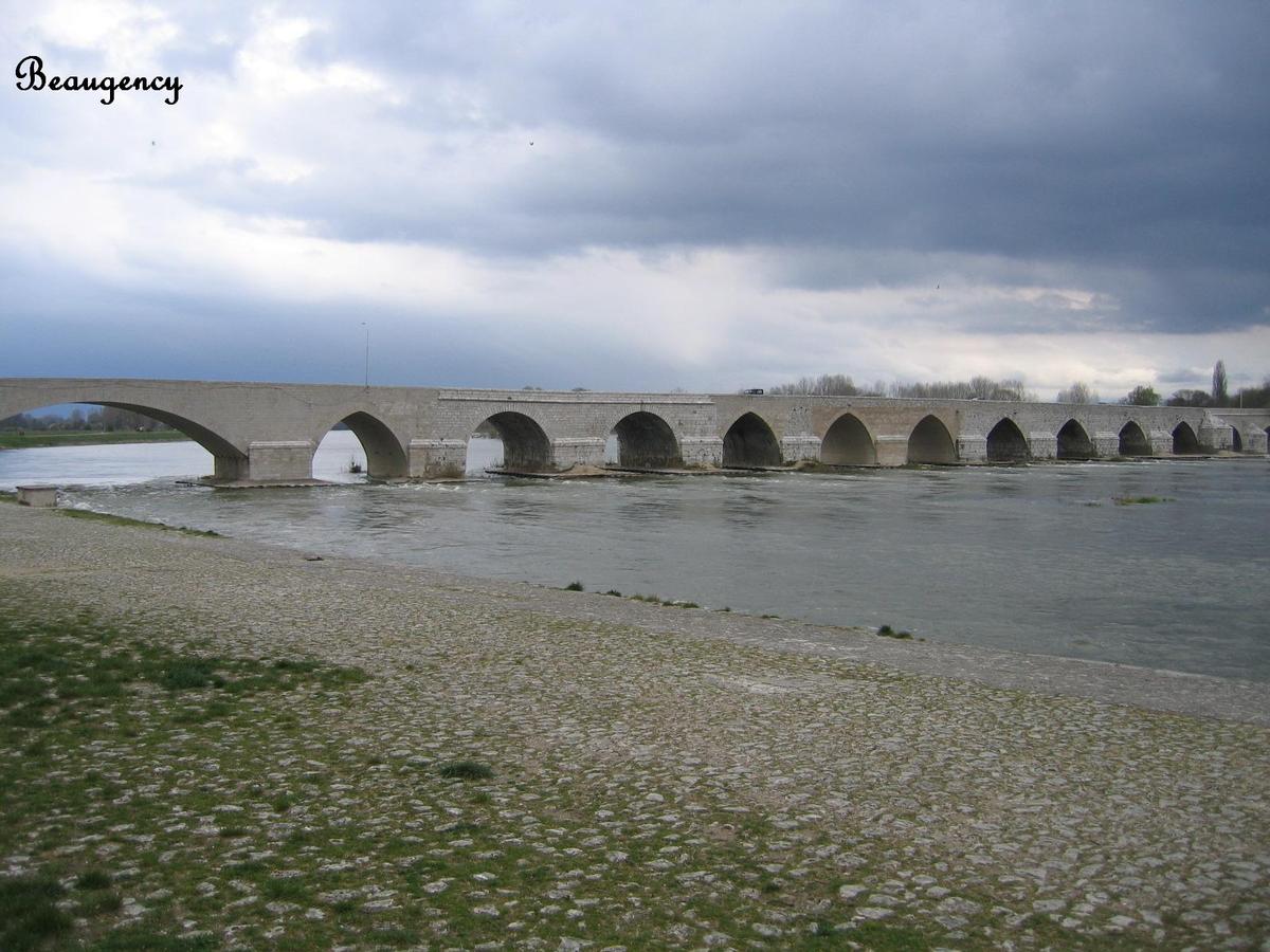 Beaugency Bridge across the Loire 
