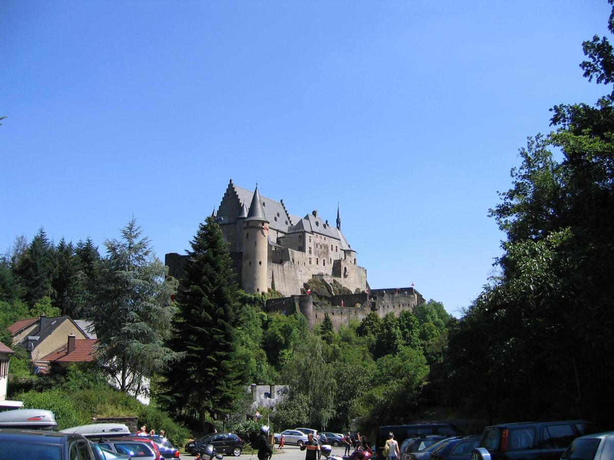 Burg Vianden, Luxemburg 