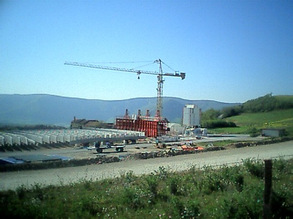 Mautstation am Millau-Viadukt
Fertigteilfabrik 