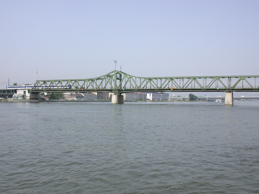 Donaustrombrücke - Ostbahnbrücke, Vienne 