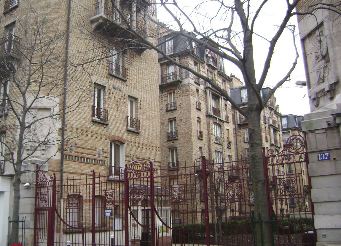 Les logements de la cité 137, boulevard de l'Hôpital (Paris 13e) 