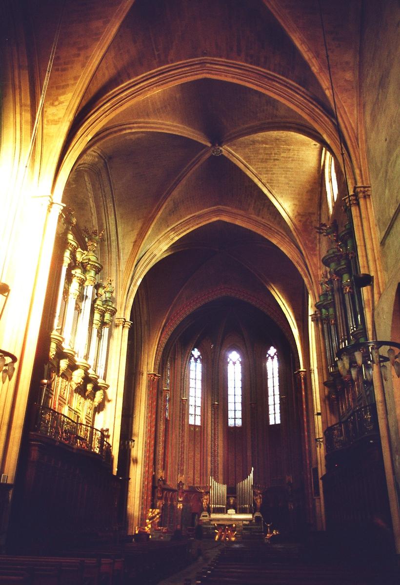Les voûtes et le choeur de la cathédrale Saint-Sauveur d'Aix-en-Provence 