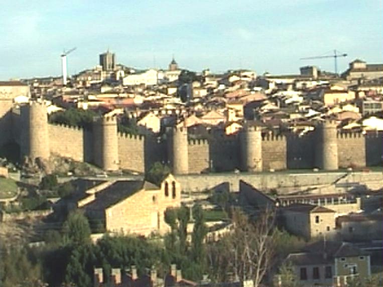 Les remparts médiévaux d'Avila (Castille-et-Léon) 