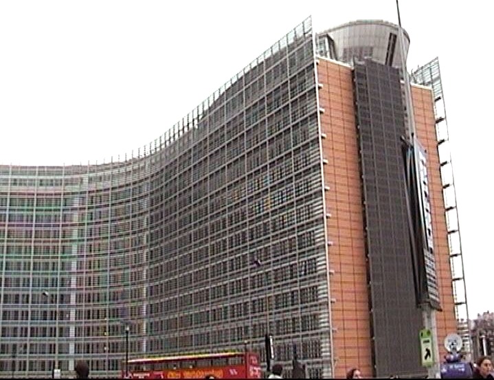 Berlaymont-Gebäude in Brüssel, Sitz der Europäischen Kommission 