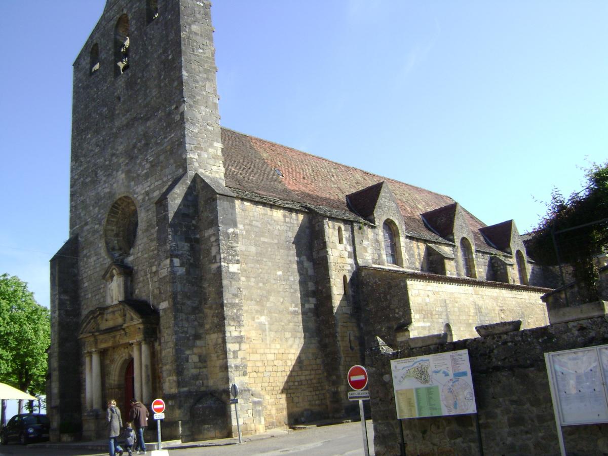 L'église paroissiale de Domme (Dordogne) 