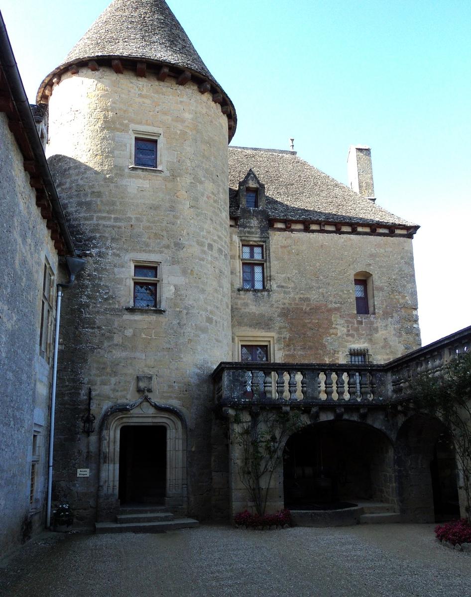 Le château de Fénelon (Dordogne) 