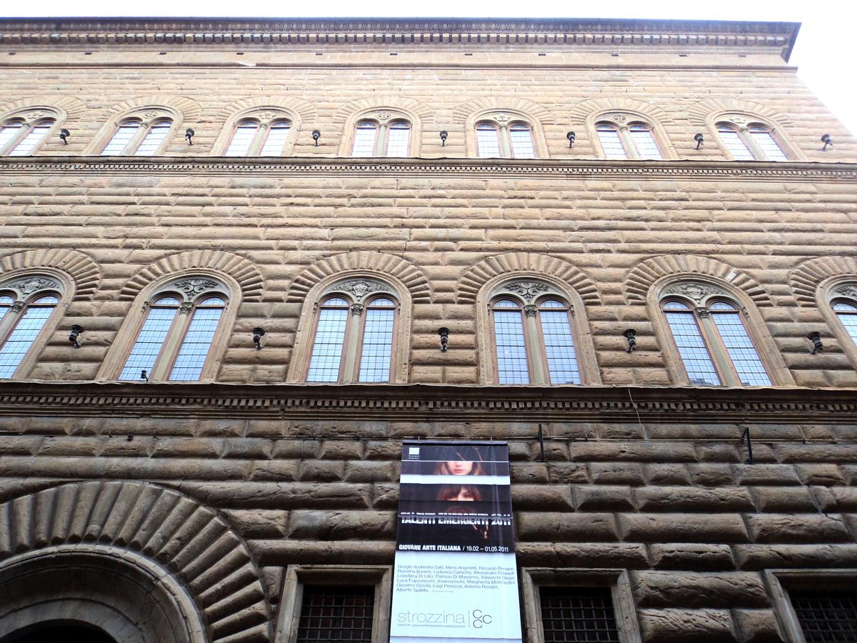 Le palais Strozzi, à Florence 