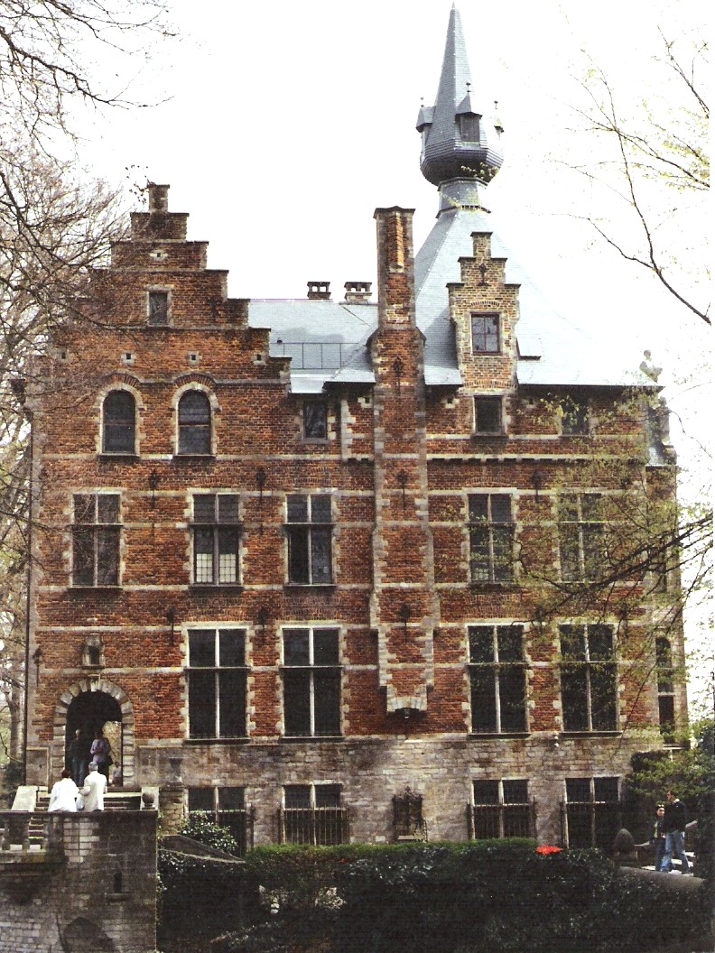 Le château Renaissance flamande de Grand-Bigard date pour l'essentiel de la 2e moitié ud 17e siècle 