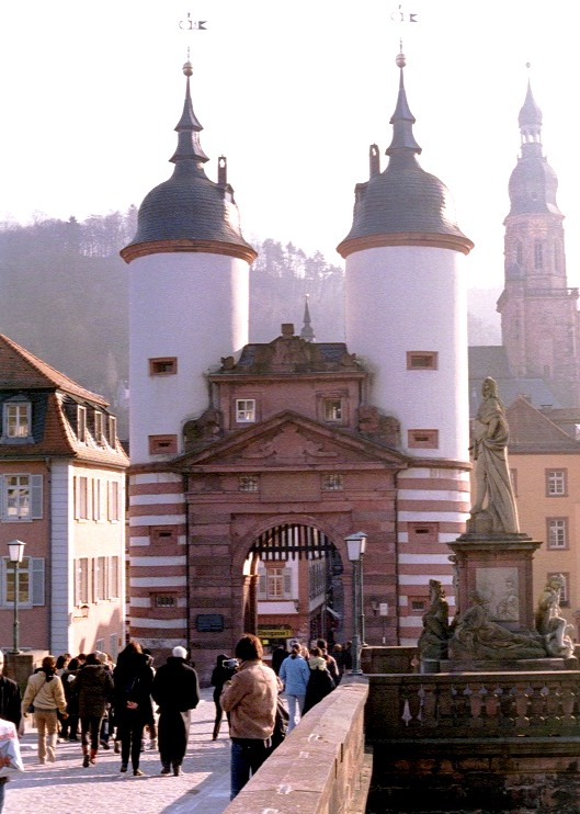 Bridge gate, Heidelberg 