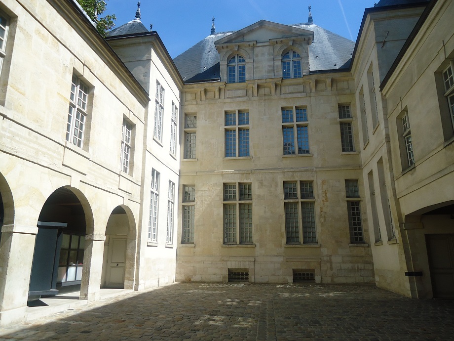 La cour intérieure de l'Hôtel d'Albret 