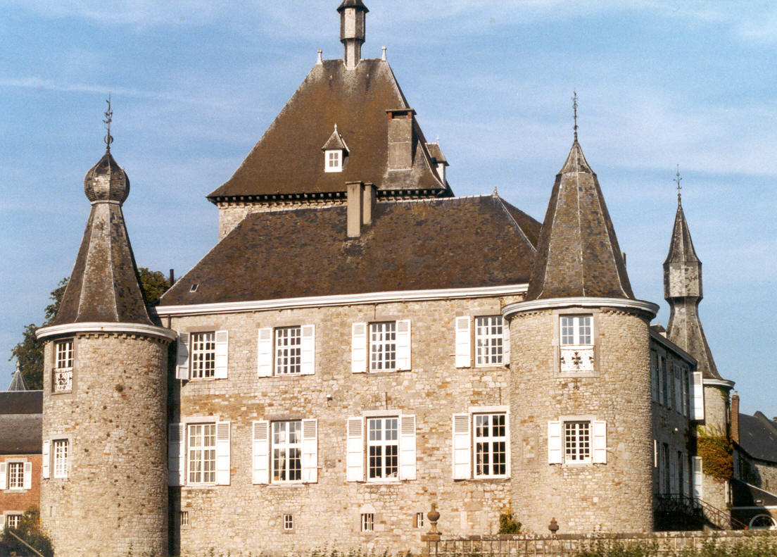 Burg Jallet, Ohey, Belgien 