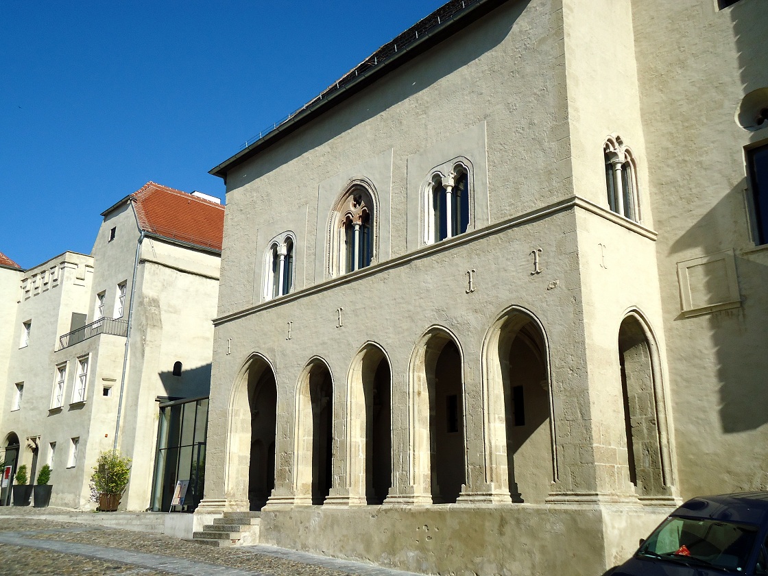 Le palais Gozzo, à Krems, date de la 2e moitié du 13e siècle 