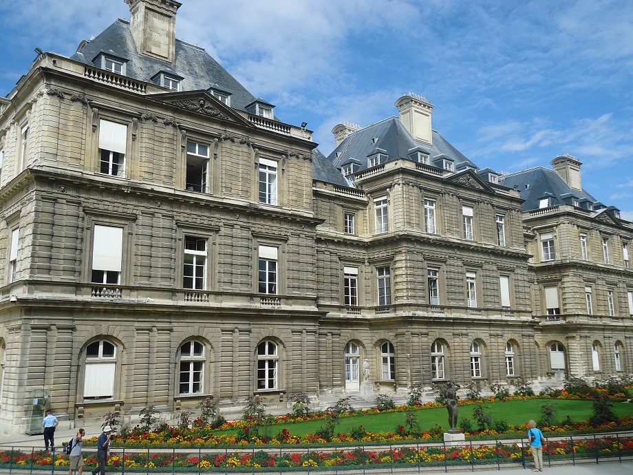 Le Palais du Luxembourg, siège du Sénat (Paris 6e) 