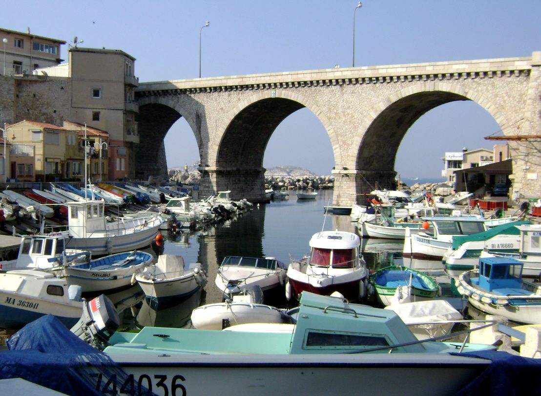 Pont du vallon des Auffes, Marseille 