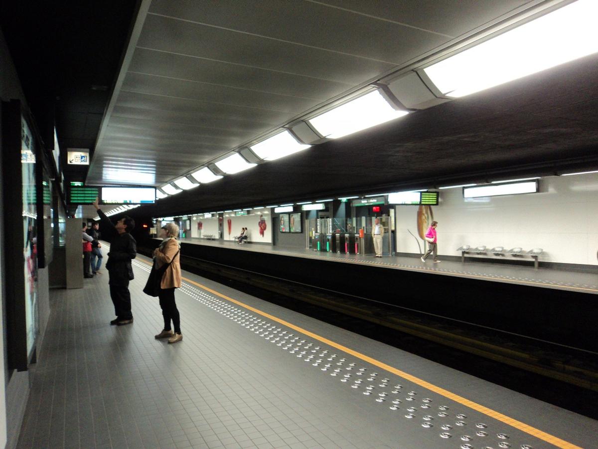 Metrobahnhof Sainte-Catherine 