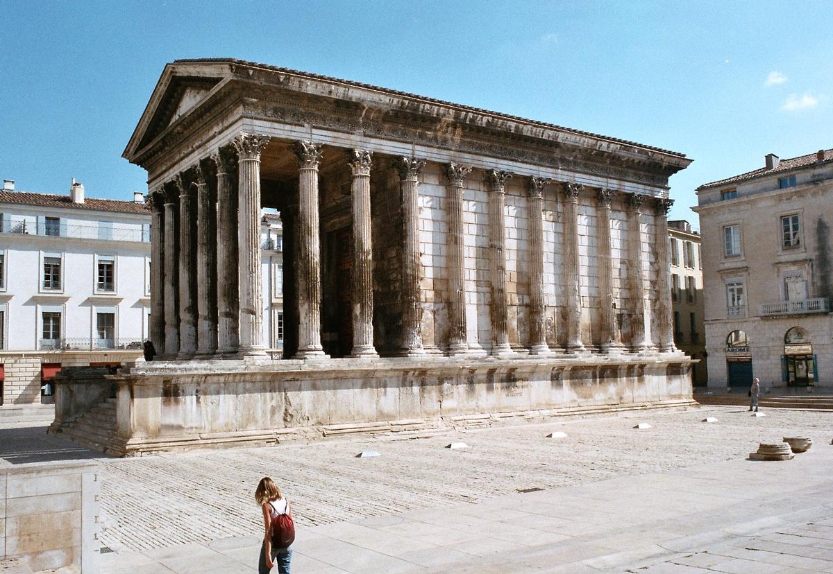 La Maison Carrée, à Nîmes 