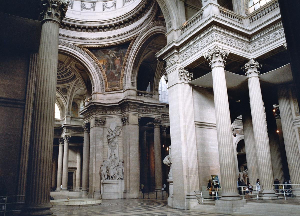 L'intérieur du Panthéon (Paris 5e) 