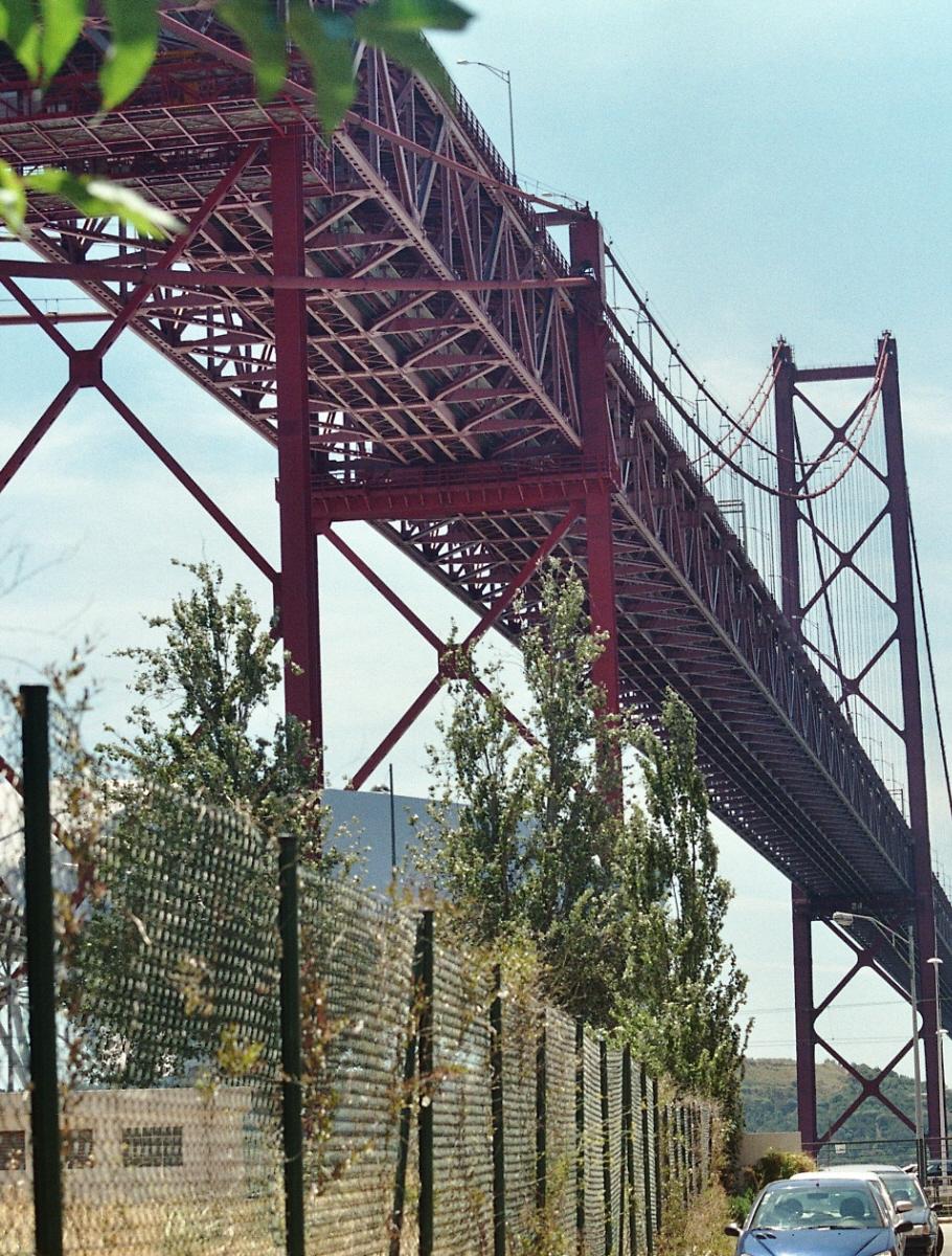 Brücke des 25. April in Lissabon 