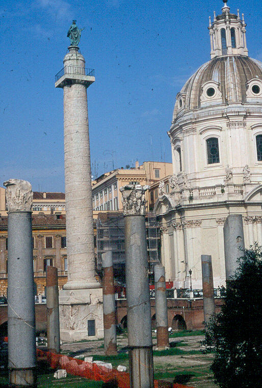Forum und Säule des Trajan, Rom 