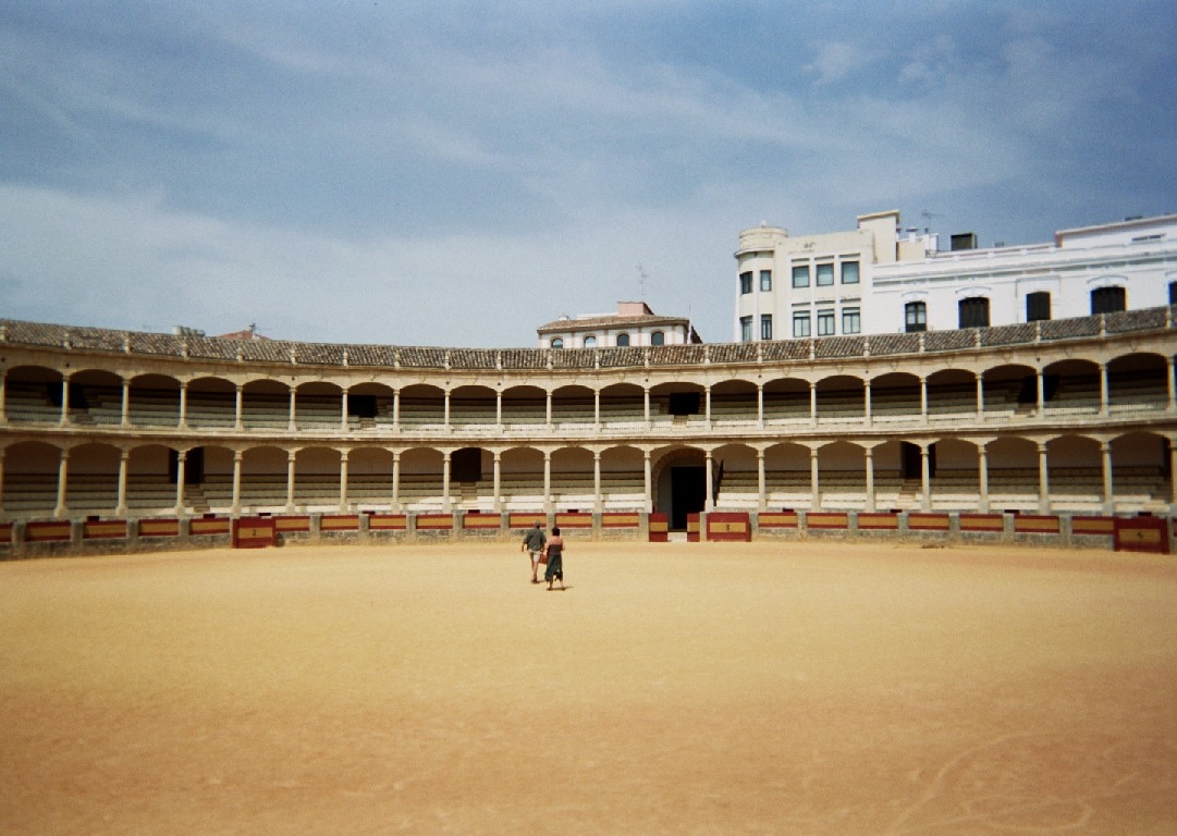 Les arènes (plaza de Toros) de Ronda (Andalousie) sont les plus vieilles d'Espagne et datent de 1785 