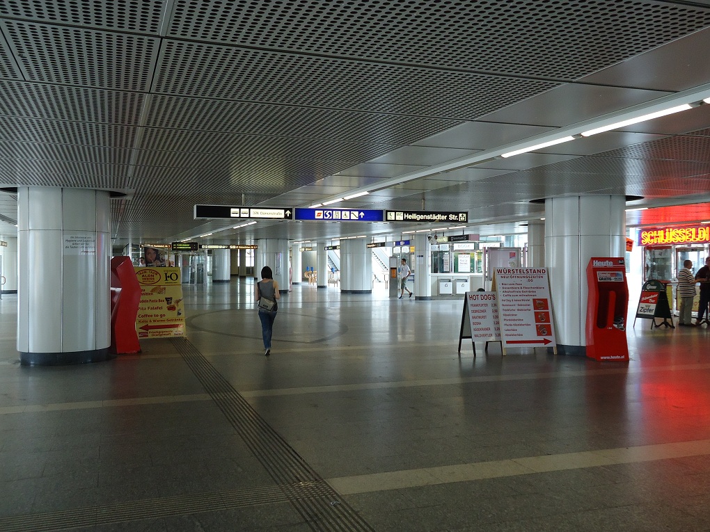 La station de métro Spitellau, sur la ligne U4 